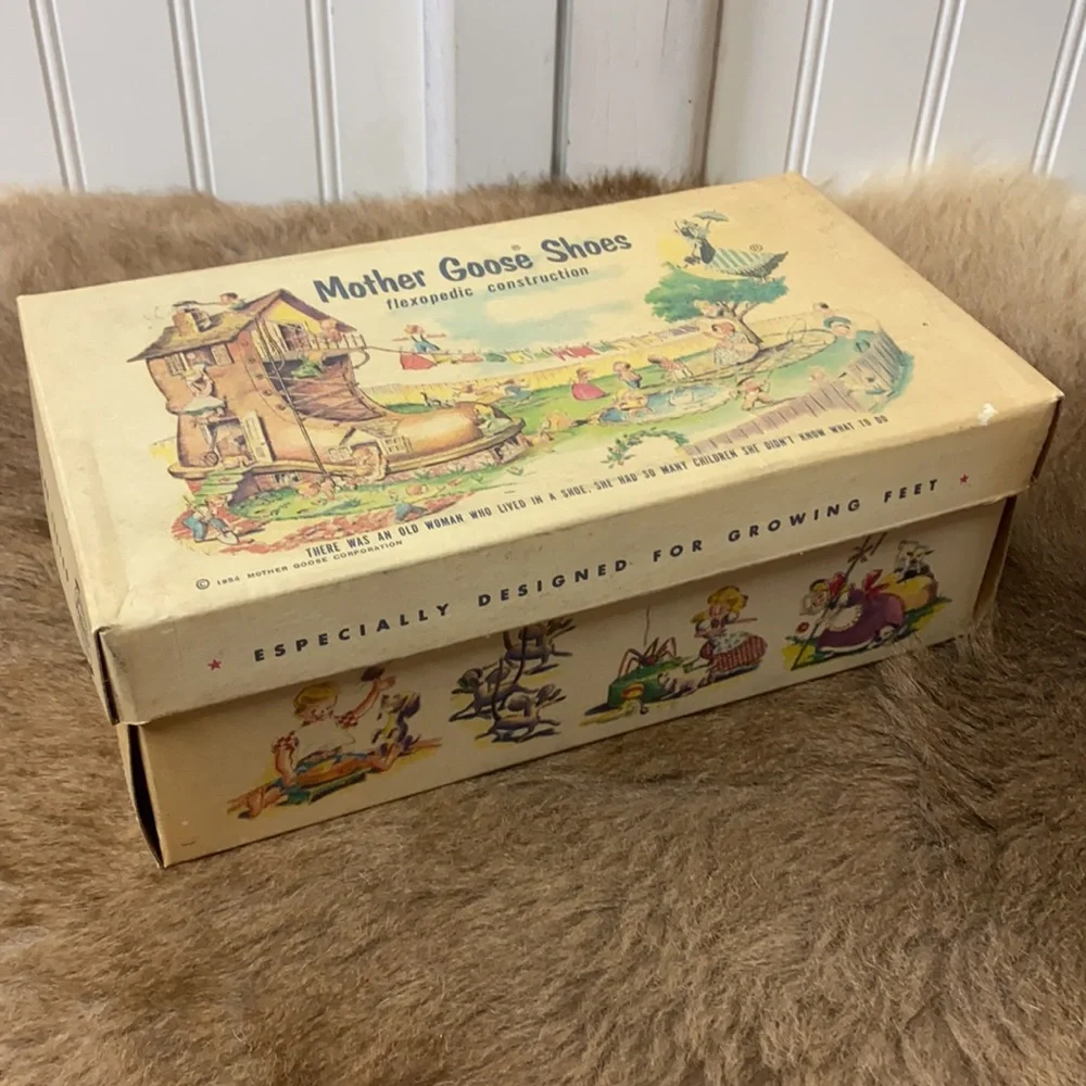 50s Vintage Mother Goose Mod Shoes 4
